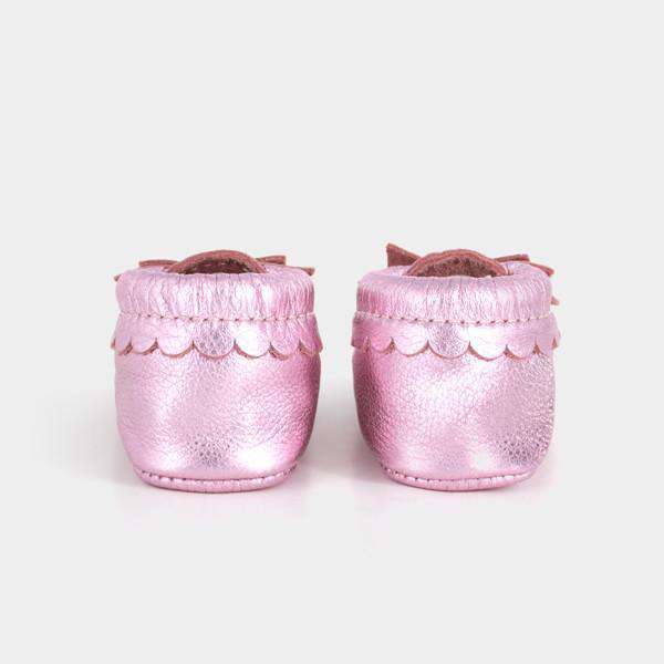 Freshly Picked | Bow Moccs ~ Frosted Rose Shoes Freshly Picked   