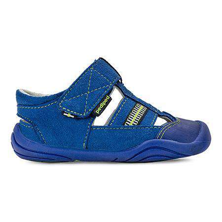 Grip N Go Pediped | Gustan Blue Lime Shoes Pediped