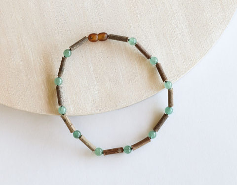 CanyonLeaf Children's Hazelwood Jewelry | Aventurine + Hazelwood Jewelry CanyonLeaf Jewelry