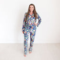 Posh Peanut - Women Long Sleeve & Relaxed Long Pajama Pants - Carmen Clothing Posh Peanut