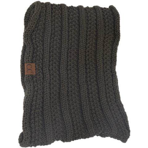 CC Beanie | Adult Knit Infinity Scarf ~ New Olive Clothing CC Beanie