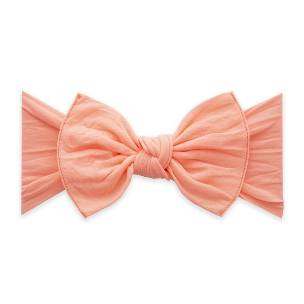 Baby Bling Bows | Classic Knot Headband ~ Neon Coral Baby Baby Bling Bows