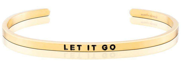 MantraBand | Peace - Let it Go  MantraBand Gold  