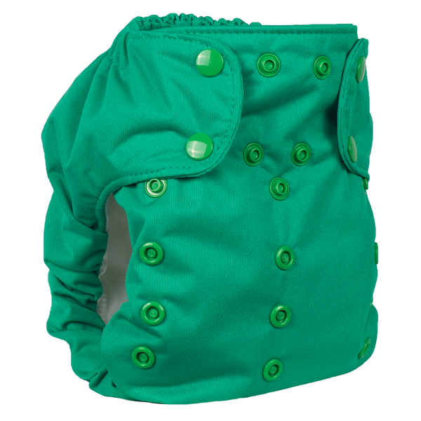 Smart Bottoms | Dream Diaper 2.0 ~ Basic Green Diapers Smart Bottoms