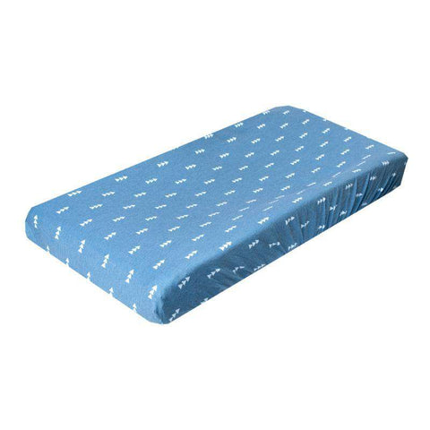Copper Pearl | Premium Knit Diaper Changing Pad Cover ~ North Bedding Copper Pearl