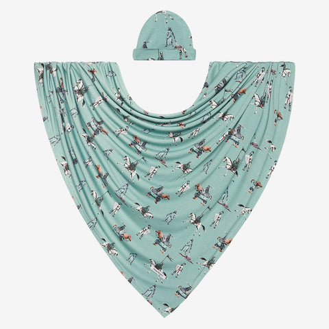 Posh Peanut ~ Infant Swaddle & Beanie Set Clothing Posh Peanut