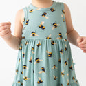 Posh Peanut Racerback Twirl Bodysuit Dress ~ Spring Bee Clothing Posh Peanut   
