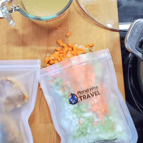 Planet Wise | Snack Line - Leak-Proof Sandwich Single Bag  Planet Wise