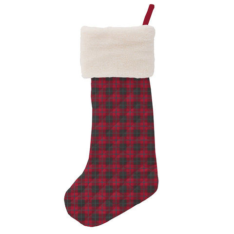 Kickee Pants Quilted Stocking Clothing Kickee Pants Anniversary Plaid / Cedar Brown Bear