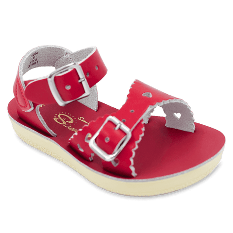 Sun-San Sweetheart Sandals | Red (children's) Shoes Salt Water Sandals by Hoy Shoes