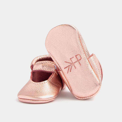 Freshly Picked | Ballet Flat Moccs ~ Rose Gold Shoes Freshly Picked