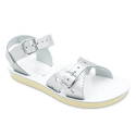 Sun-San Sweetheart Sandals | Silver (children's) Shoes Salt Water Sandals by Hoy Shoes   
