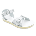 Sun-San Sweetheart Sandals | Silver (children's) Shoes Salt Water Sandals by Hoy Shoes