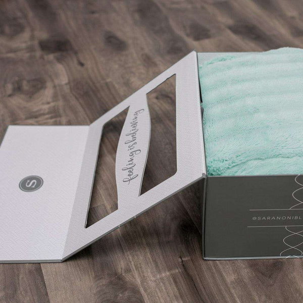 Saranoni Luxury Blanket | Premium Gift Box For Extra Large Blankets Bedding Saranoni