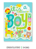 Peaceable Kingdom | Gift Cards Card Peaceable Kingdom Its A Boy