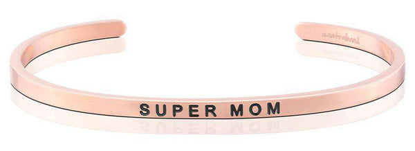 MantraBand | Love - Super Mom  MantraBand Rose Gold