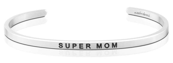 MantraBand | Love - Super Mom  MantraBand Silver