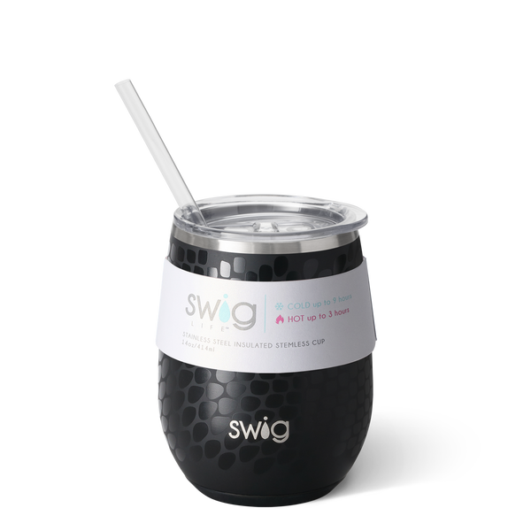 Swig Life - Dragon Glass Signature 14oz Stemless Cup ReuseableBottles Swig Life