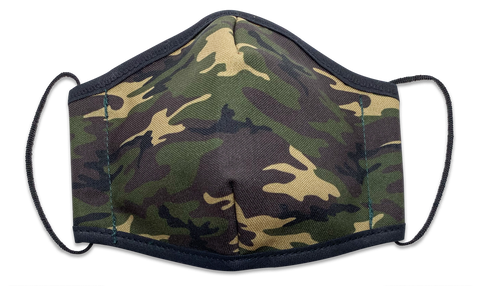 Oaki | Child Face Masks ~ Army Camo Clothing Oaki