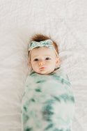 Copper Pearl Classic Nylon Bow ~ Bahama Baby Copper Pearl