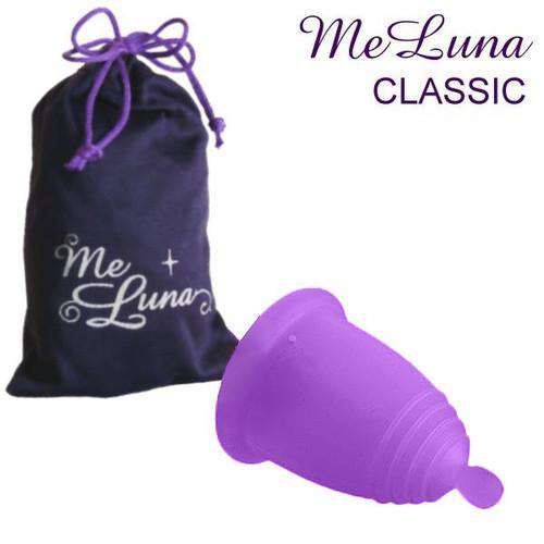 MeLuna | Classic Ball Handle Menstrual Cup  MeLuna Menstrual Cups Small | Amethyst