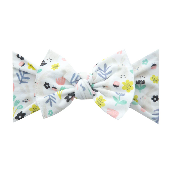 Baby Bling Bows | Printed Knot Headband ~ Hunny Bunny Baby Baby Bling Bows