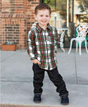 RuggedButts ~ Juniper Plaid Button Down Shirt Clothing RuggedButts