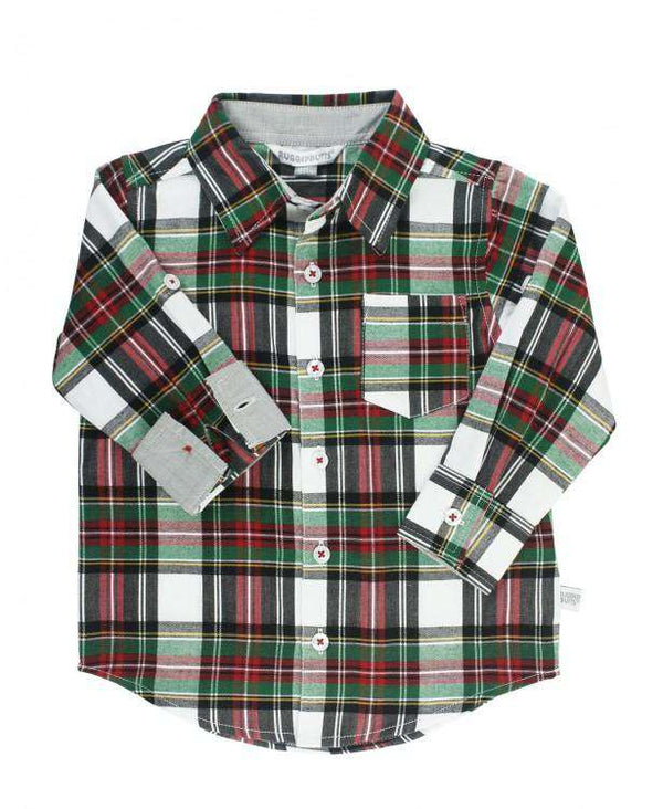 RuggedButts ~ Juniper Plaid Button Down Shirt Clothing RuggedButts