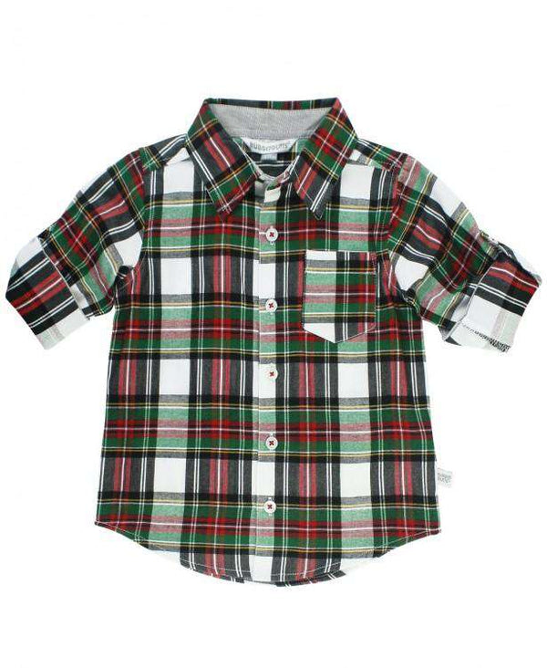 RuggedButts ~ Juniper Plaid Button Down Shirt Clothing RuggedButts