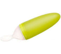 Boon Squirt Silicone Dispensing Spoon Baby Boon Green