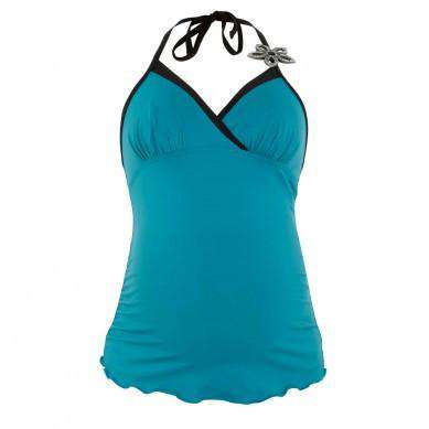 Cache Coeur Maternity ~ Nursing Swimwear | Bora Bora Tankini Cache Coeur Small Jade