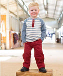 RuggedButts ~ Cranberry Straight Chino Pants Clothing RuggedButts
