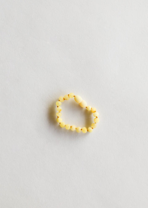 CanyonLeaf Children's Raw Amber Jewelry | Butterscotch Jewelry CanyonLeaf Jewelry Anklet/Bracelet 5"