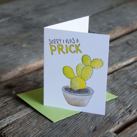 Ladybug Press - Sorry For Being A Prick  Ladybug Press