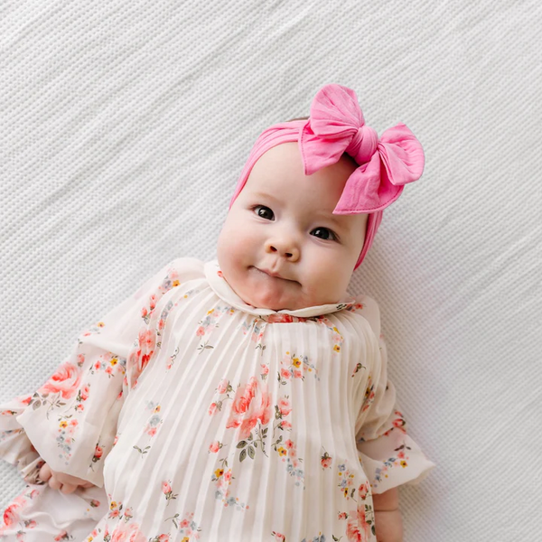 Baby Bling Bows | Dang Enormous Bow Headband ~ Bubblegum Baby Baby Bling Bows