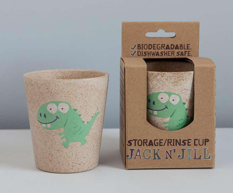 Jack n Jill | Rinse / Storage Cup | Dino Skin Care Jack N' Jill Natural Toothpaste