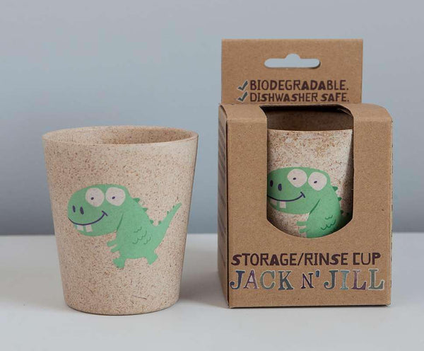 Jack n Jill | Rinse / Storage Cup | Dino Skin Care Jack N' Jill Natural Toothpaste