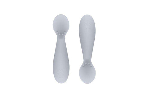 EzPz ~ Tiny Spoon (2-pack)  EZPZ Happy Mats Pewter