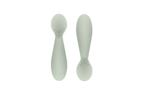 EzPz ~ Tiny Spoon (2-pack)  EZPZ Happy Mats Sage