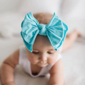 Baby Bling Bows | FAB-BOW-LOUS Headband ~ Aqua Baby Baby Bling Bows
