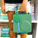 OmiePod Kids Utensils Set with Case ~ Mint Green Feeding OmieBox by OmieLife