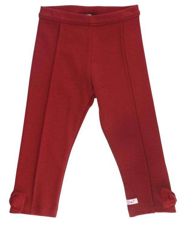RuffleButts ~ Cranerry Ponte Pants Clothing RuffleButts