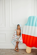 Copper Pearl | Muslin Hooded Towel ~ Rocket BathTime Copper Pearl