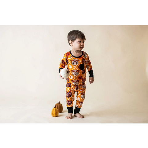 Wiley Threads | Two-Piece Loungies Set ~ Hoots & Cats 2T  Wiley Threads