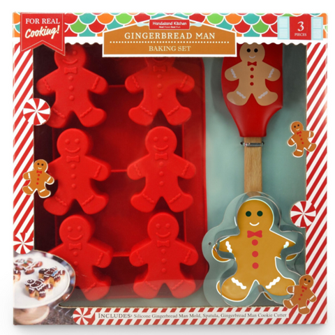Handstand Kitchen | Gingerbread Man Baking Set Home Handstand Kitchen