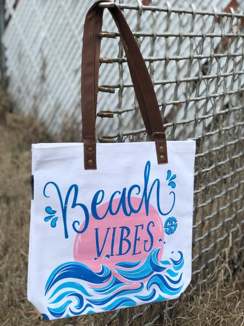 Simply Southern | Tote Bag ~ Beach Vibes  Simply Southern