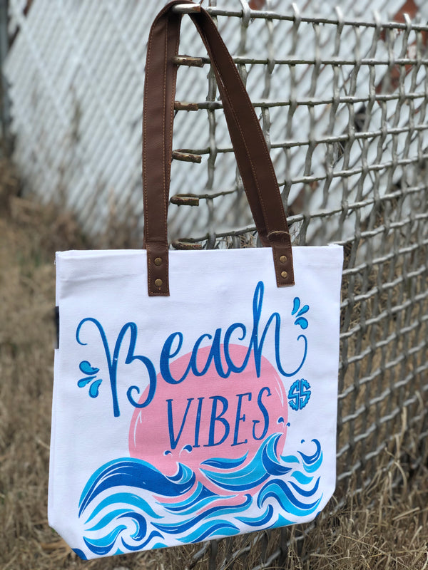 Simply Southern | Tote Bag ~ Beach Vibes  Simply Southern