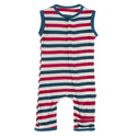 Kickee Pants Tank Romper | USA Stripe Clothing Kickee Pants