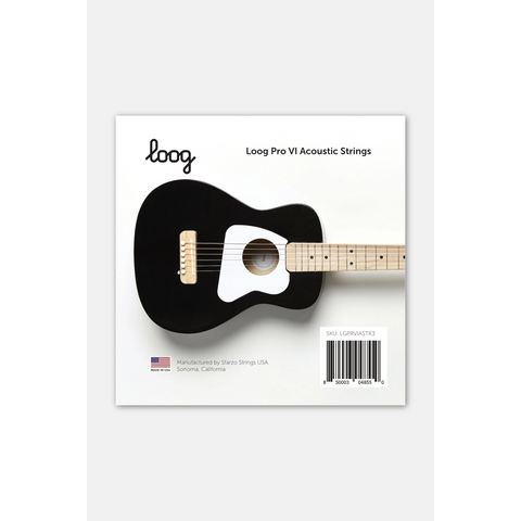 Loog Guitar 6-String Set  - Pro VI Acoustic Toys Loog