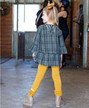 RuffleButts ~ Noah Plaid Peplum Top Clothing RuffleButts